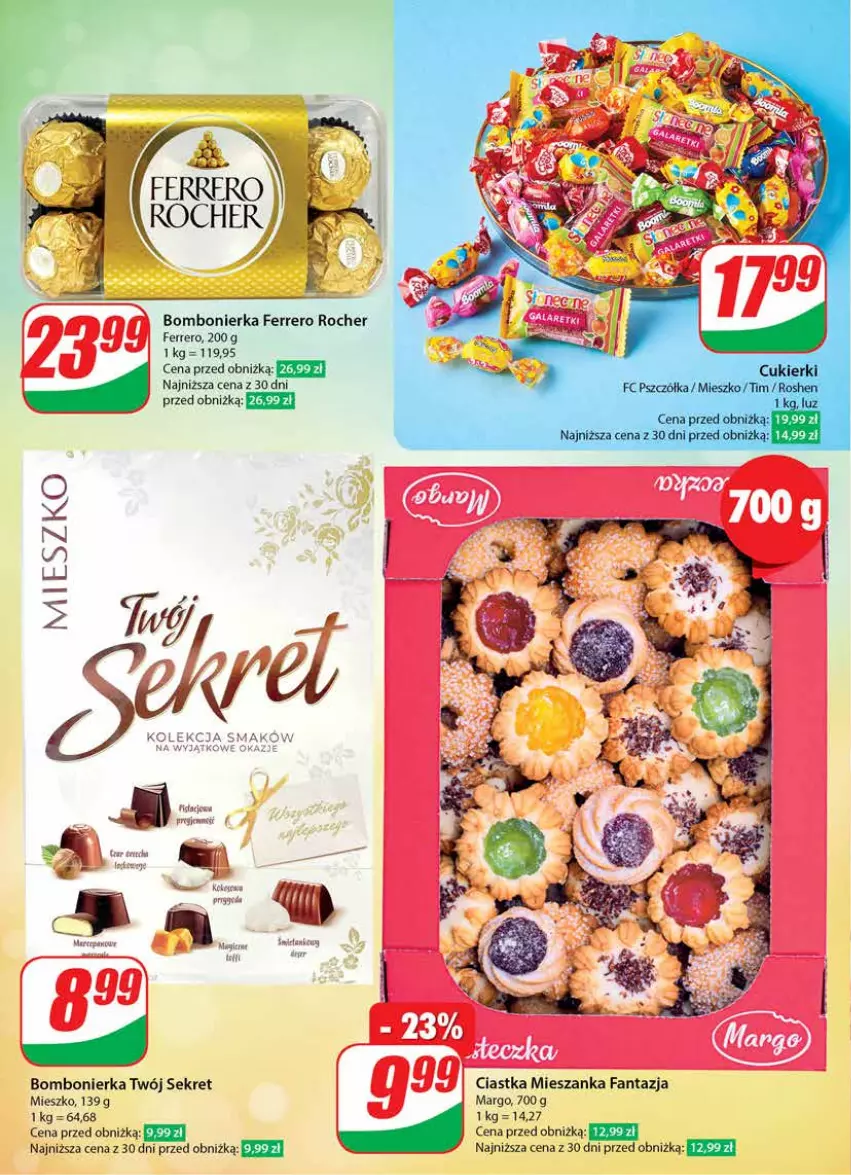 Gazetka promocyjna Dino - Gazetka 15 / 2024 - ważna 10.04 do 16.04.2024 - strona 6 - produkty: AEG, Ciastka, Fa, Fanta, Ferrero, Ferrero Rocher, Kret