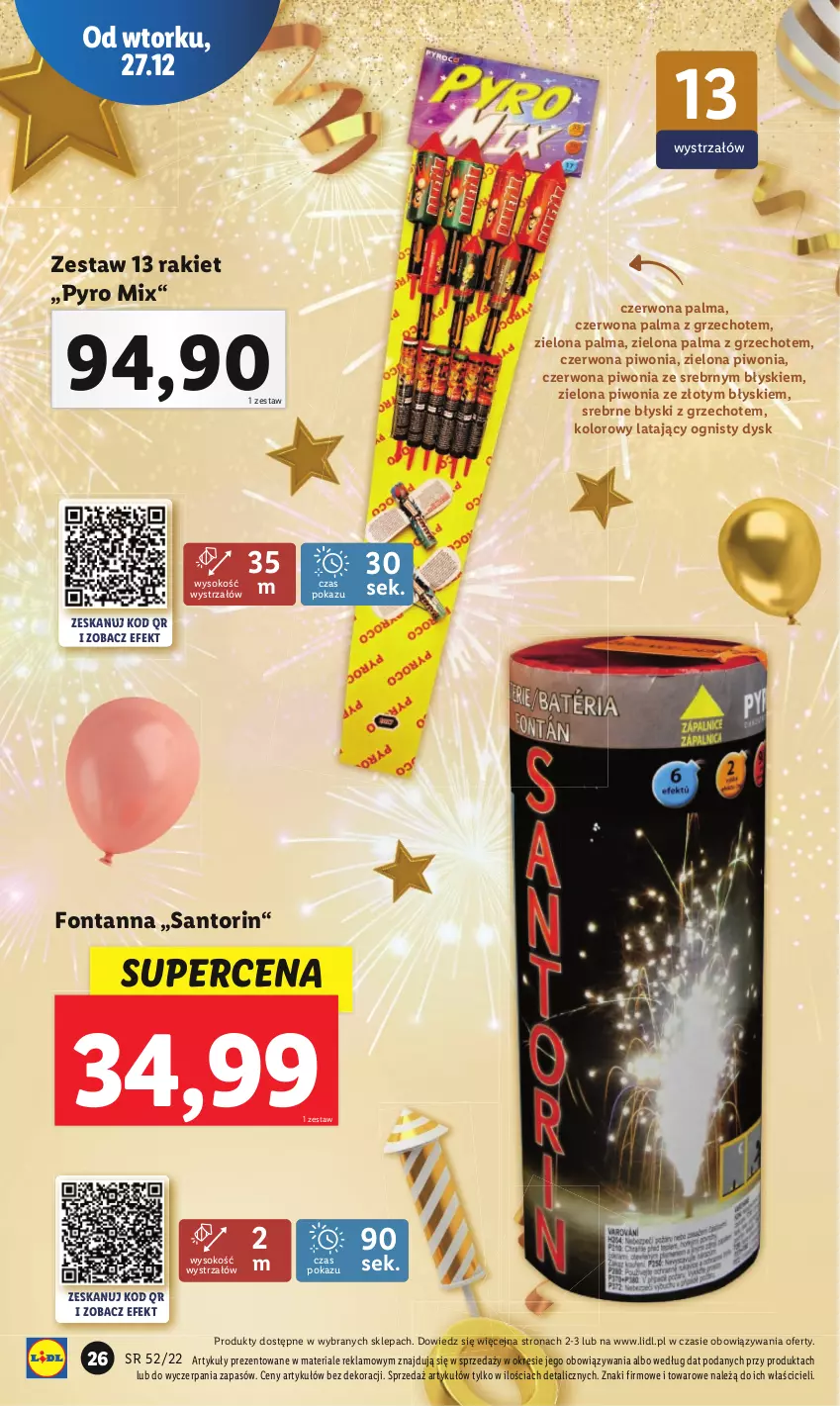 Gazetka promocyjna Lidl - GAZETKA - ważna 27.12 do 31.12.2022 - strona 26 - produkty: Palma, Piwo, Sok, Strzałów