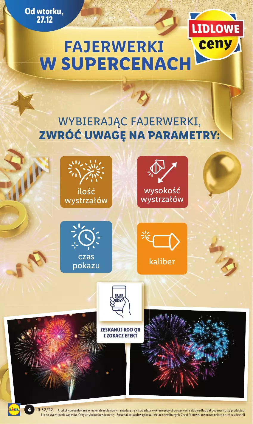 Gazetka promocyjna Lidl - GAZETKA - ważna 27.12 do 31.12.2022 - strona 4 - produkty: Fa, Sok, Strzałów