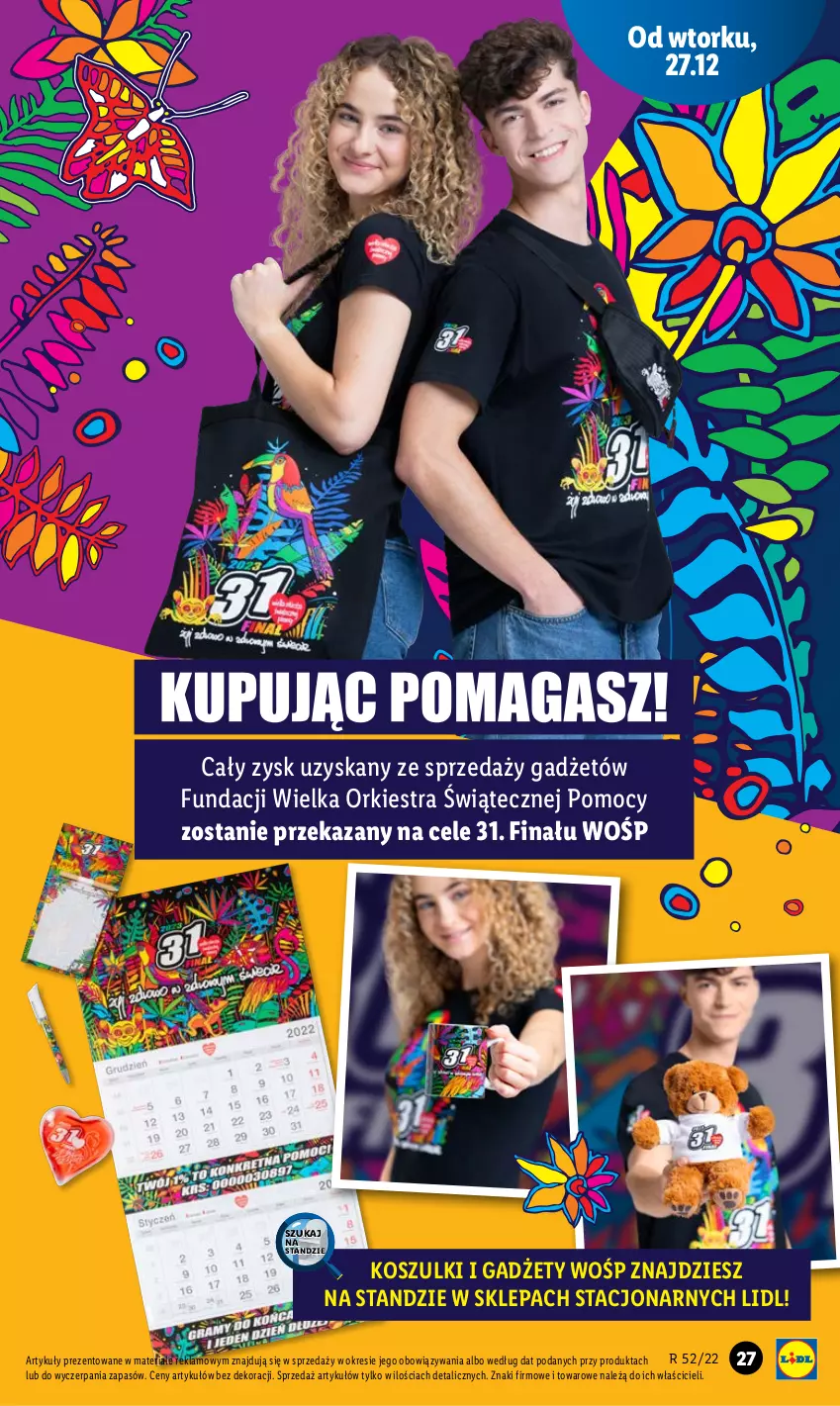 Gazetka promocyjna Lidl - GAZETKA - ważna 27.12 do 31.12.2022 - strona 41 - produkty: Kosz