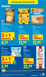 Gazetka promocyjna Lidl - GAZETKA - Gazetka - ważna od 21.02 do 21.02.2026 - strona 29 - produkty: Mozzarella, Rycki Edam, Ser, Gra, Cars, Radamer, Pilos, Edam, Gouda