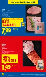 Gazetka promocyjna Lidl - GAZETKA - Gazetka - ważna od 21.02 do 21.02.2026 - strona 4 - produkty: Schab wieprzowy, Boczek, Kabanos