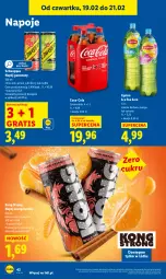 Gazetka promocyjna Lidl - GAZETKA - Gazetka - ważna od 21.02 do 21.02.2026 - strona 42 - produkty: Gra, Napój energetyczny, Ice tea, Coca-Cola, Napoje, Schweppes, Lipton, Napój gazowany, Herbata, Mango, Napój