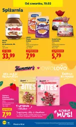 Gazetka promocyjna Lidl - GAZETKA - Gazetka - ważna od 21.02 do 21.02.2026 - strona 46 - produkty: Lubella, Nutella, Bell, Wafle, Danio, Bella, Kakao, Fa