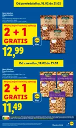 Gazetka promocyjna Lidl - GAZETKA - Gazetka - ważna od 21.02 do 21.02.2026 - strona 9 - produkty: Migdały łuskane, Gra, Migdały