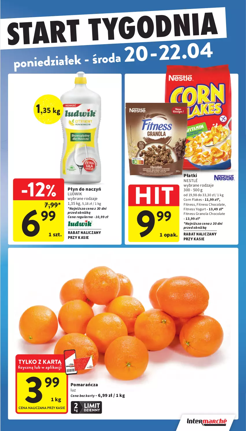 Gazetka promocyjna Intermarche - Gazetka Intermarche - ważna 16.04 do 22.04.2026 - strona 43 - produkty: Corn flakes, Gra, Granola, Ludwik, Nestlé