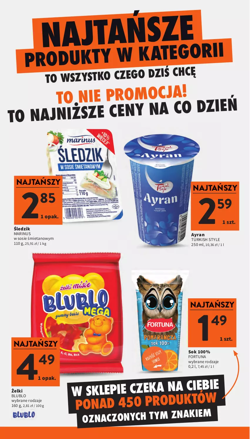Gazetka promocyjna Intermarche - Gazetka Intermarche - ważna 16.04 do 22.04.2026 - strona 8 - produkty: Fortuna, Sok, Sos