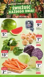 Gazetka promocyjna Intermarche - Gazetka Intermarche - Gazetka - ważna od 22.04 do 22.04.2026 - strona 12 - produkty: Cebula, Borówka, Borówka amerykańska, Papryka, Arbuz