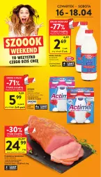 Gazetka promocyjna Intermarche - Gazetka Intermarche - Gazetka - ważna od 22.04 do 22.04.2026 - strona 2 - produkty: Polędwica, Sos, Danone, Madej Wróbel, Mlekovita, Actimel, Mleko