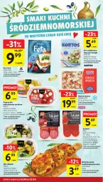 Gazetka promocyjna Intermarche - Gazetka Intermarche - Gazetka - ważna od 22.04 do 22.04.2026 - strona 24 - produkty: Ser, Salami, Bell, Focaccia, Sałat, Papryczki nadziewane, Owoce morza, Feta, Owoce