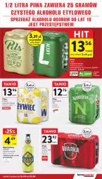 Gazetka promocyjna Intermarche - Gazetka Intermarche - Gazetka - ważna od 22.04 do 22.04.2026 - strona 35 - produkty: Piwa, Piwo, Gra, Namysłów, Warka, Napój