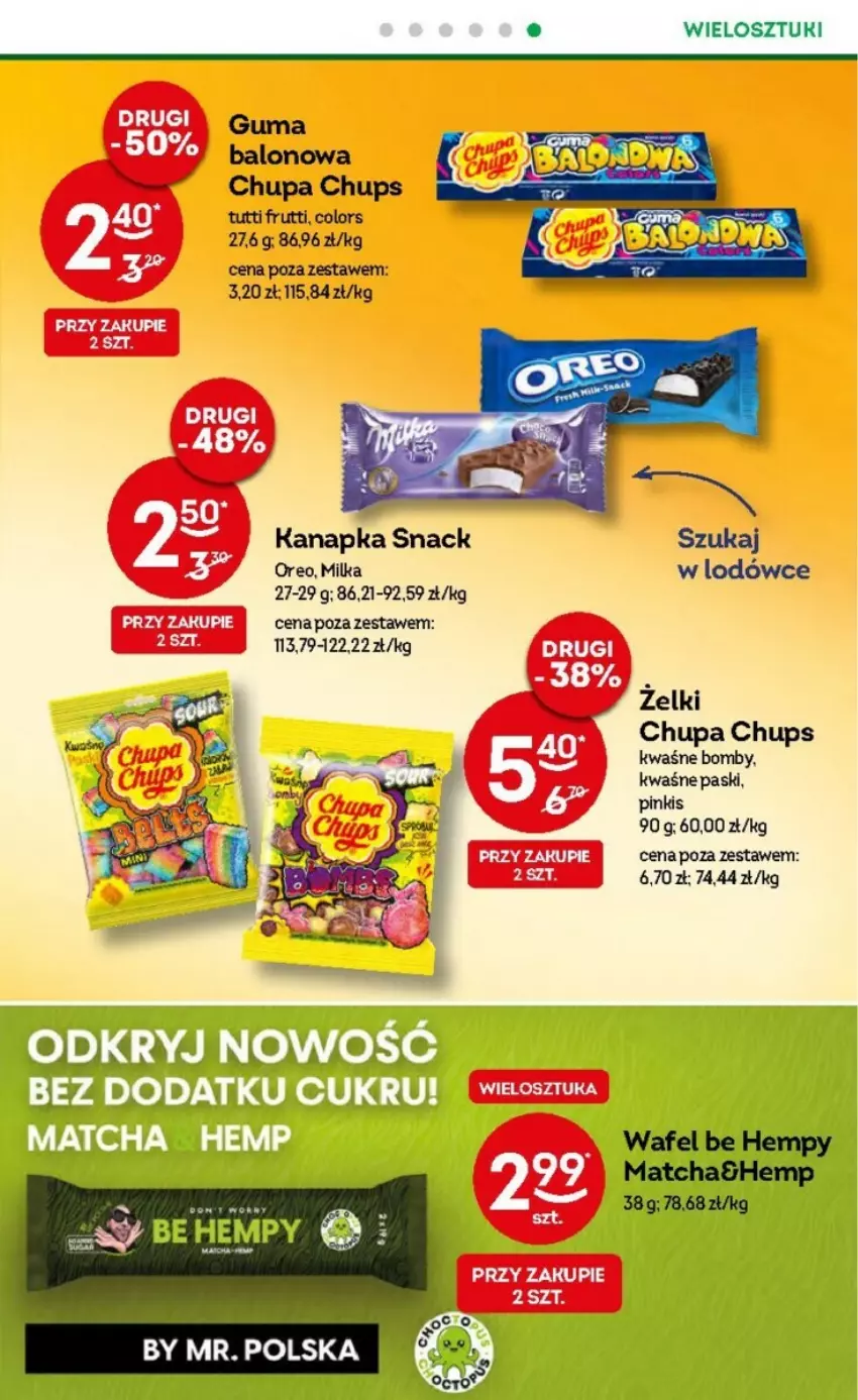 Gazetka promocyjna Żabka - ważna 13.09 do 19.09.2023 - strona 20 - produkty: Chupa Chups, Milka, Oreo