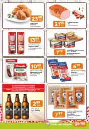 Gazetka promocyjna Gama - Gazetka Gama - Gazetka - ważna od 22.07 do 22.07.2025 - strona 3 - produkty: Piwa, Piwo, Piec, Krakus, Ser, Gra, Pieczeń rzymska, Kęski piwne, Kiełbaski białe, Morliny, Boczek, Grill, Olewnik