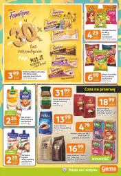 Gazetka promocyjna Gama - Gazetka Gama - Gazetka - ważna od 22.07 do 22.07.2025 - strona 5 - produkty: Lubella, Cheetos, Kawa rozpuszczalna, Mus, Jutrzenka, Bell, Chipsy, Kawa mielona, Kawa, Chrupki, Loyd, Owsianka, Prima, Crunchips, Bella, Jacobs, Woseba, Herbata, Fa
