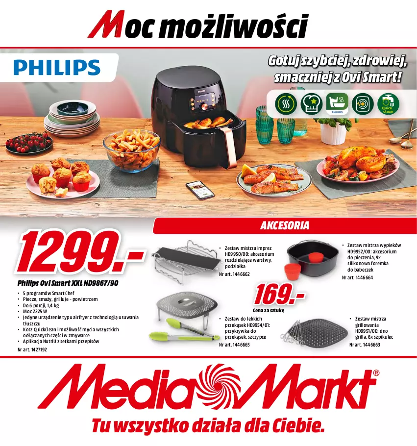 Gazetka promocyjna Media Markt - Gazetka Media Markt - ważna 14.06 do 30.06.2021 - strona 24 - produkty: Gra, Grill, Philips, Piec, Por, Szczypce, Zdrowie