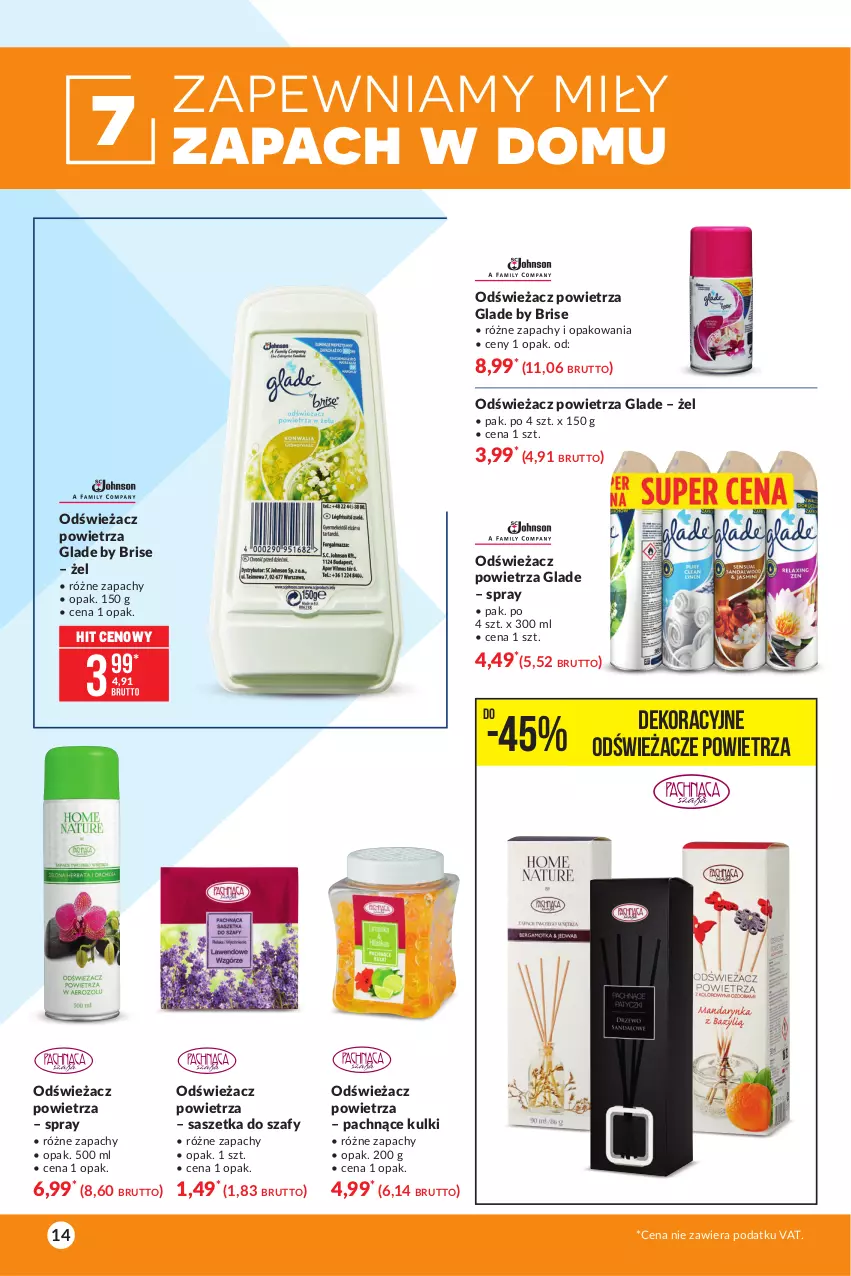 Gazetka promocyjna Makro - [Oferta specjalna] Wiosenne wyzwanie - 12 sposobów na czysty dom - ważna 09.03 do 22.03.2021 - strona 14 - produkty: Odświeżacz powietrza