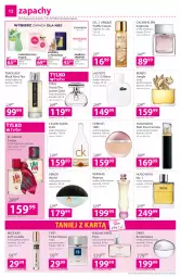 Gazetka promocyjna Hebe - Gazetka - Gazetka - ważna od 11.01 do 11.01.2023 - strona 12 - produkty: Woda perfumowana, Gabriela Sabatini, Chanson d’eau, Gin, Versace, Hugo Boss, Brie, Calvin Klein, Perfum, Tarta, DKNY, Lack, Lacoste, Woda toaletowa, Bourjois, Fanta, Cerruti, Woda, Kenzo, Fa