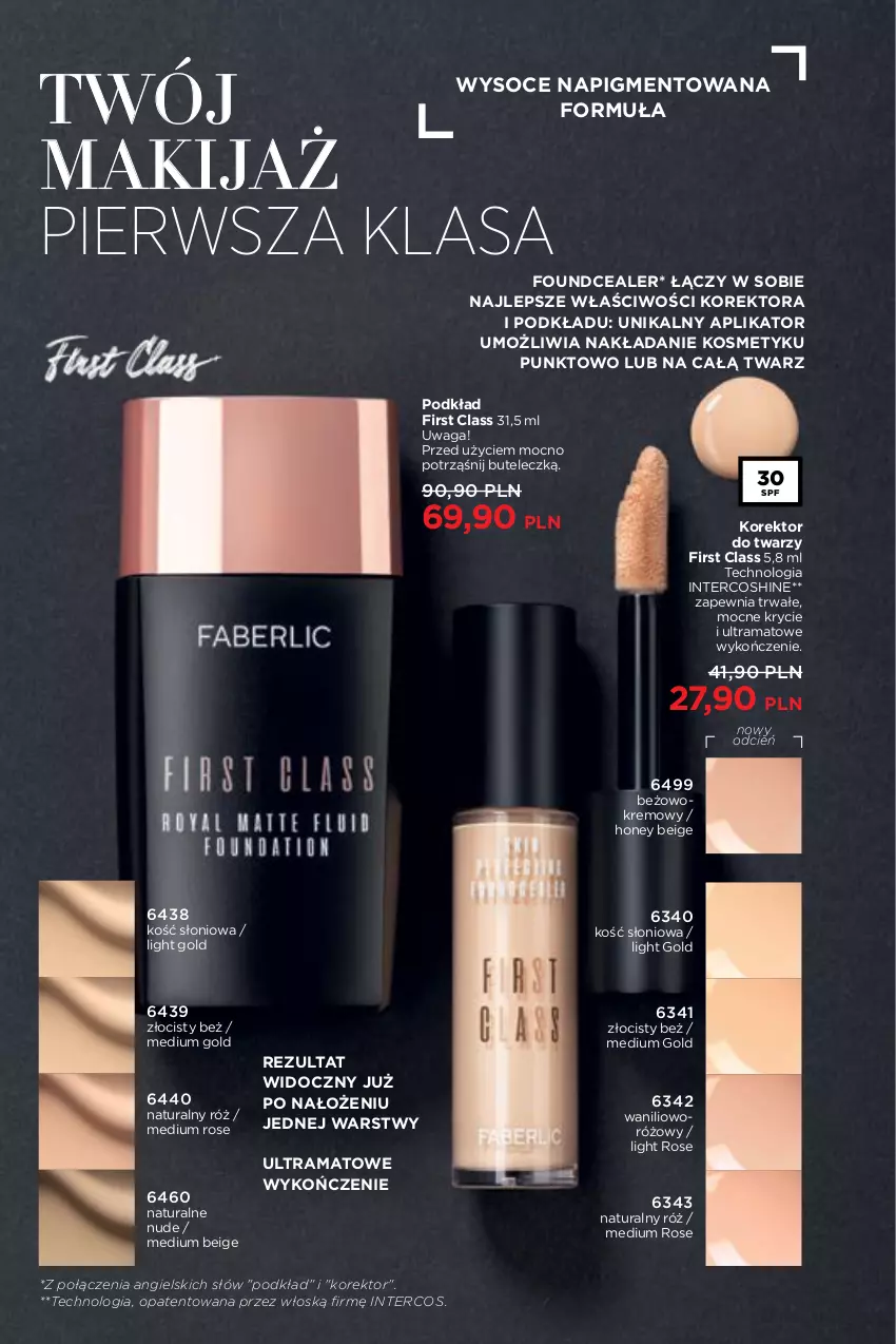 Gazetka promocyjna Faberlic - Gazetka - ważna 06.09 do 26.09.2021 - strona 142 - produkty: Cień, Korektor do twarzy, Makijaż, Podkład, Rama, Waga