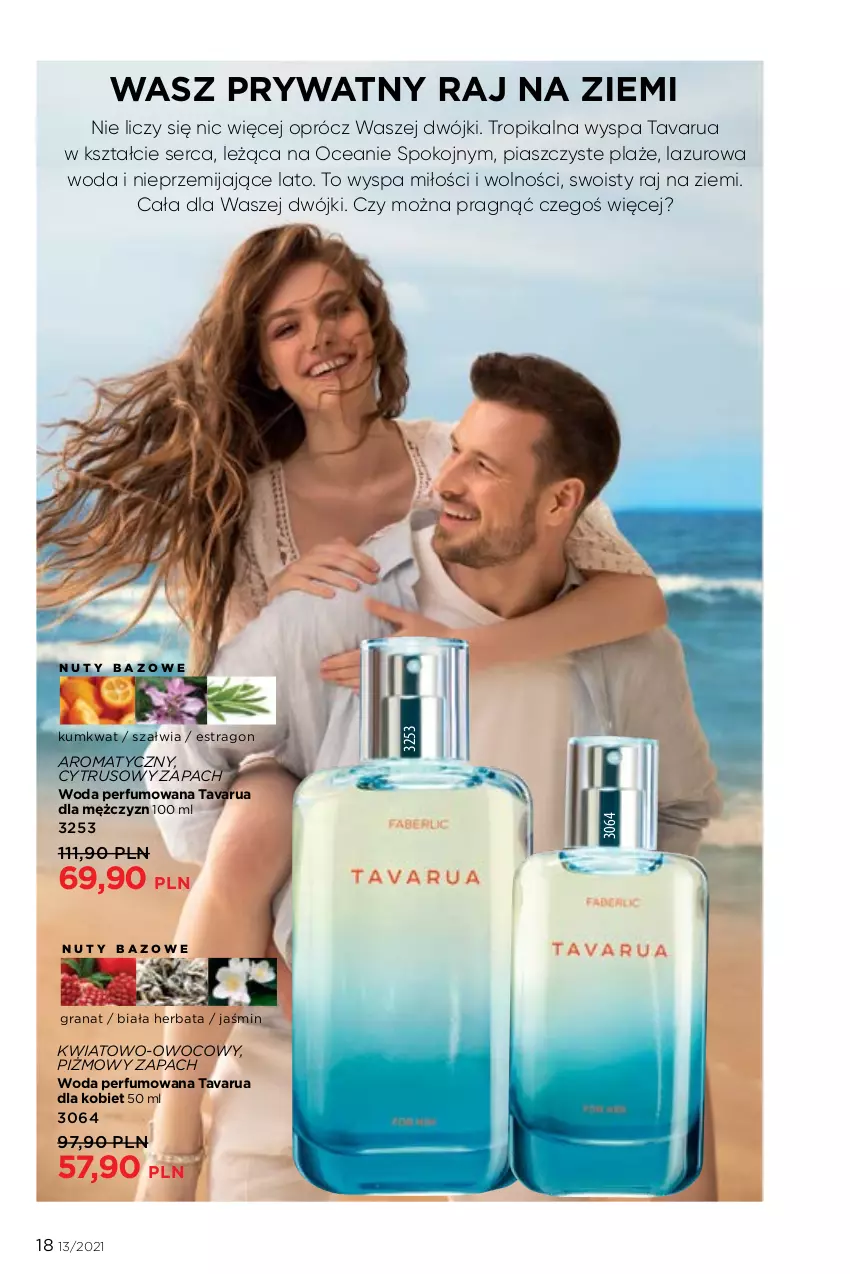 Gazetka promocyjna Faberlic - Gazetka - ważna 06.09 do 26.09.2021 - strona 18 - produkty: Gra, Granat, Herbata, Kumkwat, Lazur, Nuty, Perfum, Ser, Woda, Woda perfumowana