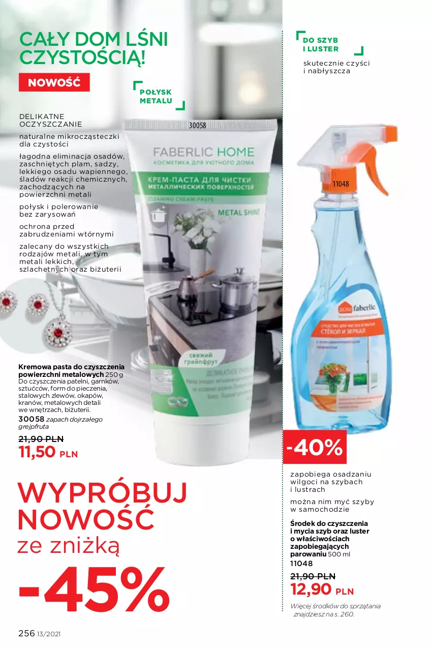 Gazetka promocyjna Faberlic - Gazetka - ważna 06.09 do 26.09.2021 - strona 256 - produkty: Grejpfrut, LG, Okap, Piec, Zlew