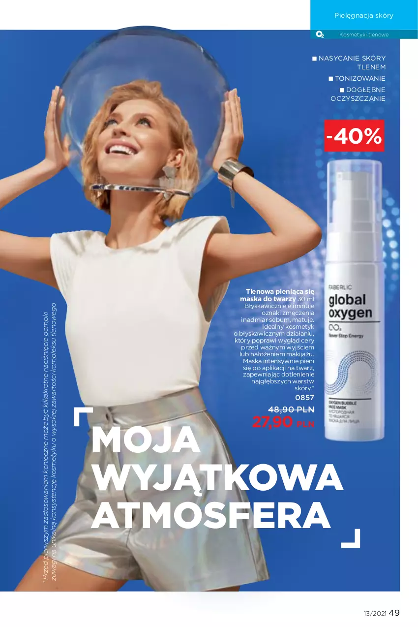 Gazetka promocyjna Faberlic - Gazetka - ważna 06.09 do 26.09.2021 - strona 49 - produkty: Makijaż, Maska, Maska do twarzy, Pielęgnacja skóry, Sok, Wagi