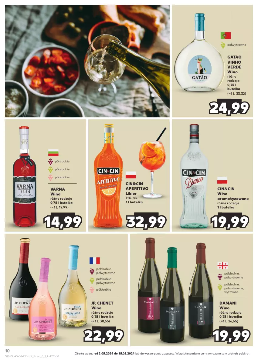 Gazetka promocyjna Kaufland - Barek Kauflandu - ważna 02.05 do 15.05.2024 - strona 10 - produkty: Likier, Wino