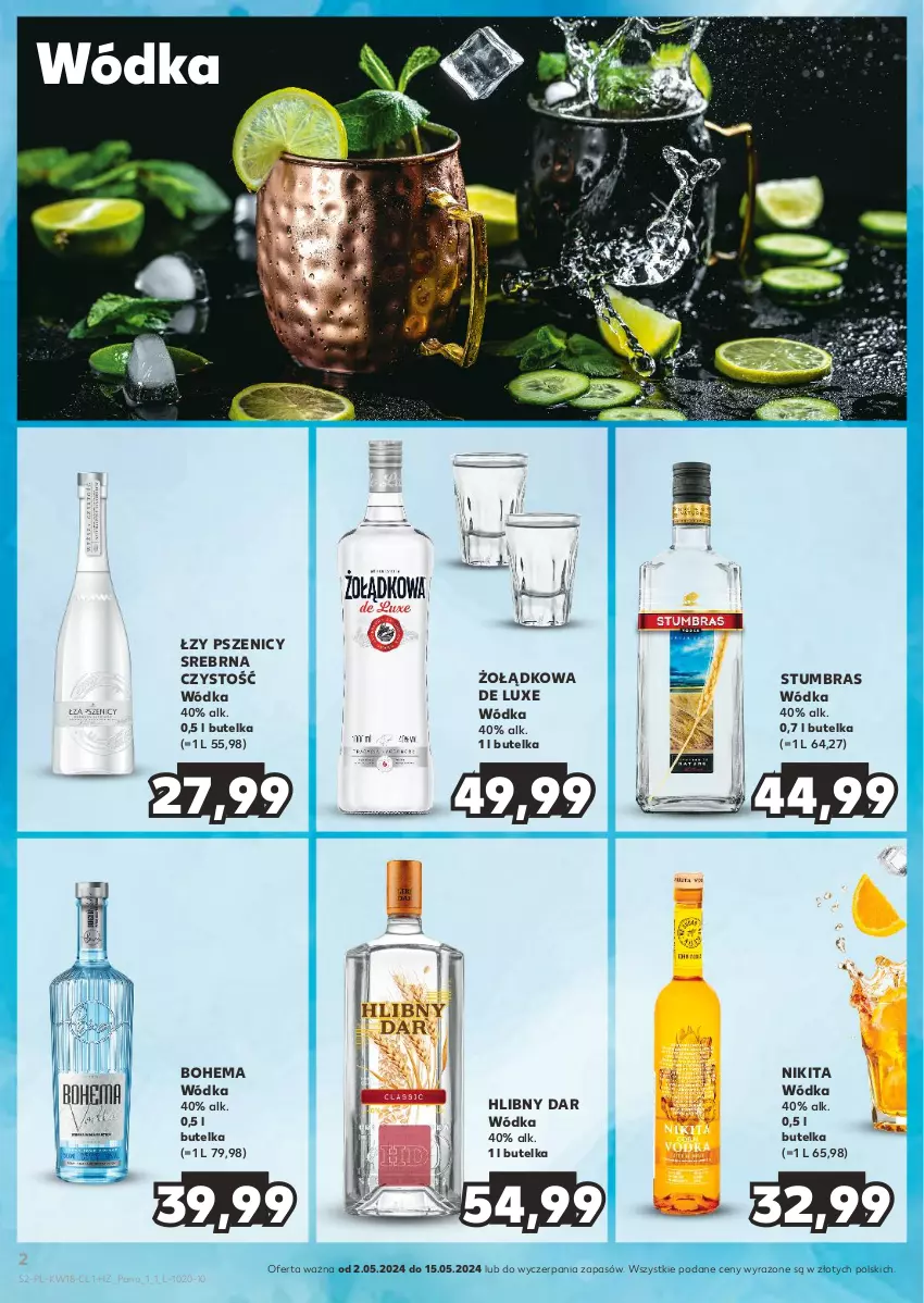 Gazetka promocyjna Kaufland - Barek Kauflandu - ważna 02.05 do 15.05.2024 - strona 2 - produkty: Wódka