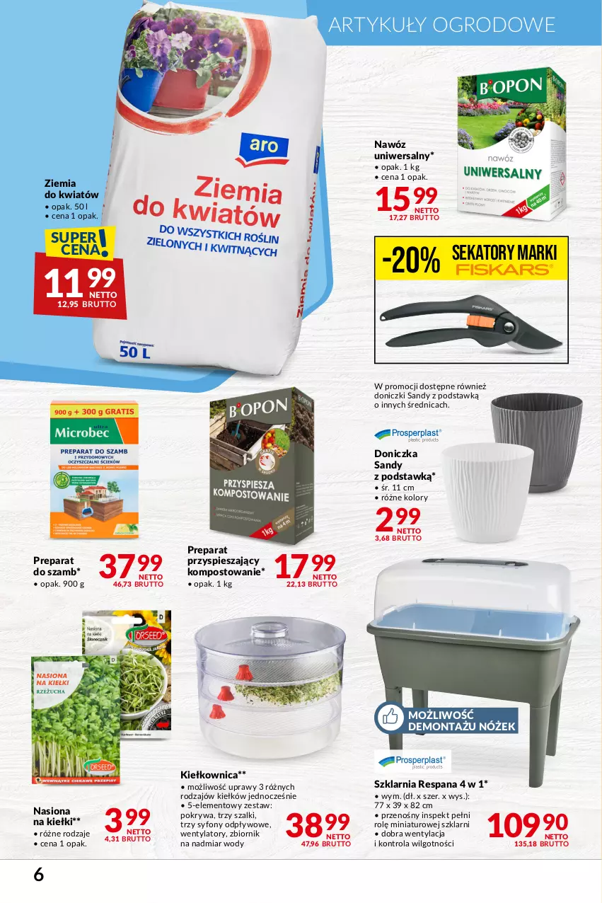 Gazetka promocyjna Makro - Najlepsze oferty - oferta z alkoholem - ważna 06.02 do 04.03.2024 - strona 6 - produkty: Kiełki, LG, Nawóz, Pokrywa, Sekator, Syfon, Szal