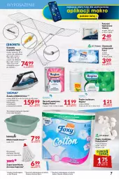 Gazetka promocyjna Makro - Najlepsze oferty - oferta z alkoholem - Gazetka - ważna od 04.03 do 04.03.2024 - strona 7 - produkty: Mop, Gin, Papier, Papier toaletowy, Cleanic, Ręcznik, Chusteczki, Foxy, Suszarka, Suszarka na pranie, Miska