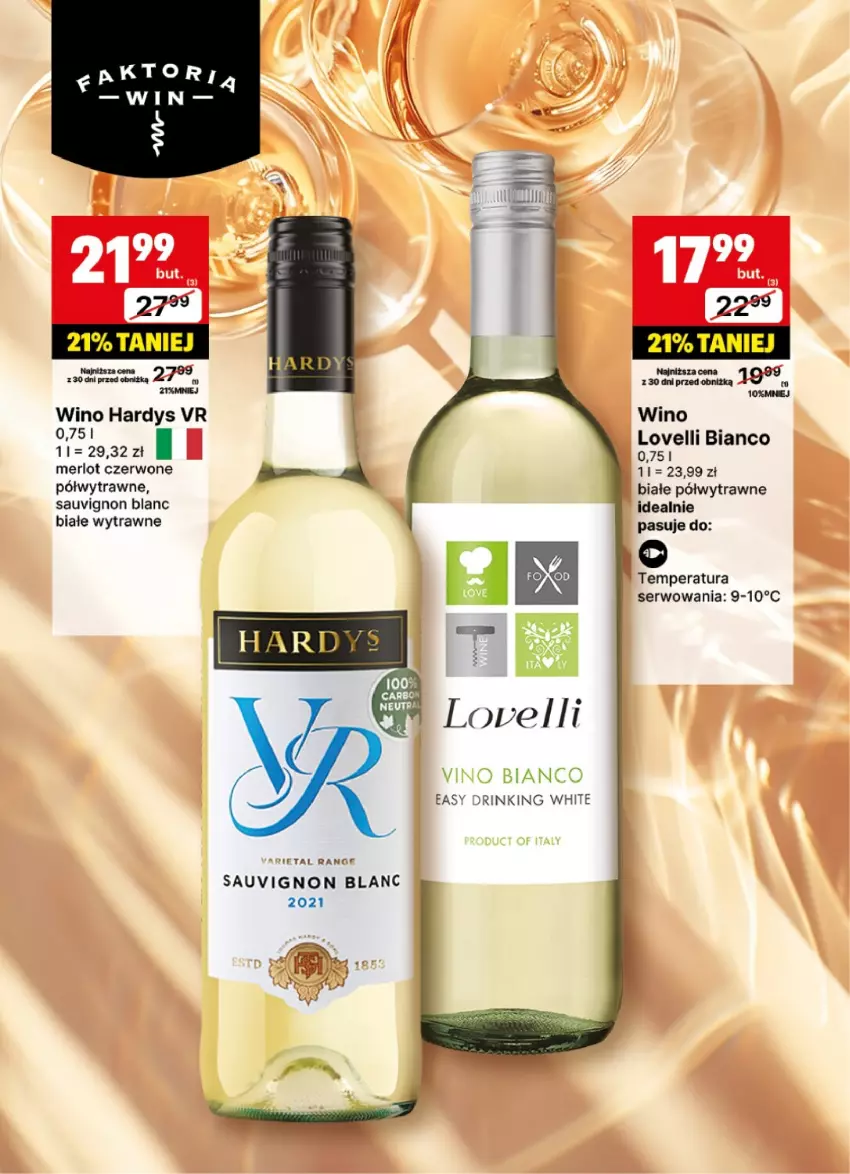 Gazetka promocyjna Delikatesy Centrum - DeliBarek DC02-DC03 - ważna 09.01 do 19.01.2025 - strona 6 - produkty: Merlot, Sauvignon Blanc, Ser, Wino