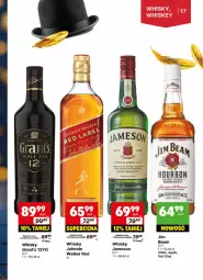 Gazetka promocyjna Delikatesy Centrum - DeliBarek DC02-DC03 - Gazetka - ważna od 19.01 do 19.01.2025 - strona 17 - produkty: Gra, Whiskey, Jameson, Whisky, Grant's