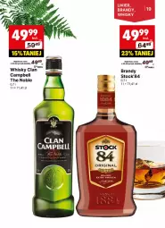 Gazetka promocyjna Delikatesy Centrum - DeliBarek DC02-DC03 - Gazetka - ważna od 19.01 do 19.01.2025 - strona 19 - produkty: Bell, Stock, Whisky, Brandy