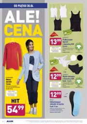 Gazetka promocyjna Aldi - Gazetka - ważna od 30.04 do 30.04.2021 - strona 34 - produkty: Podkoszulek, Blezer damski, Majtki, Kosz, Wełna, Wkładki, Queentex, Fa