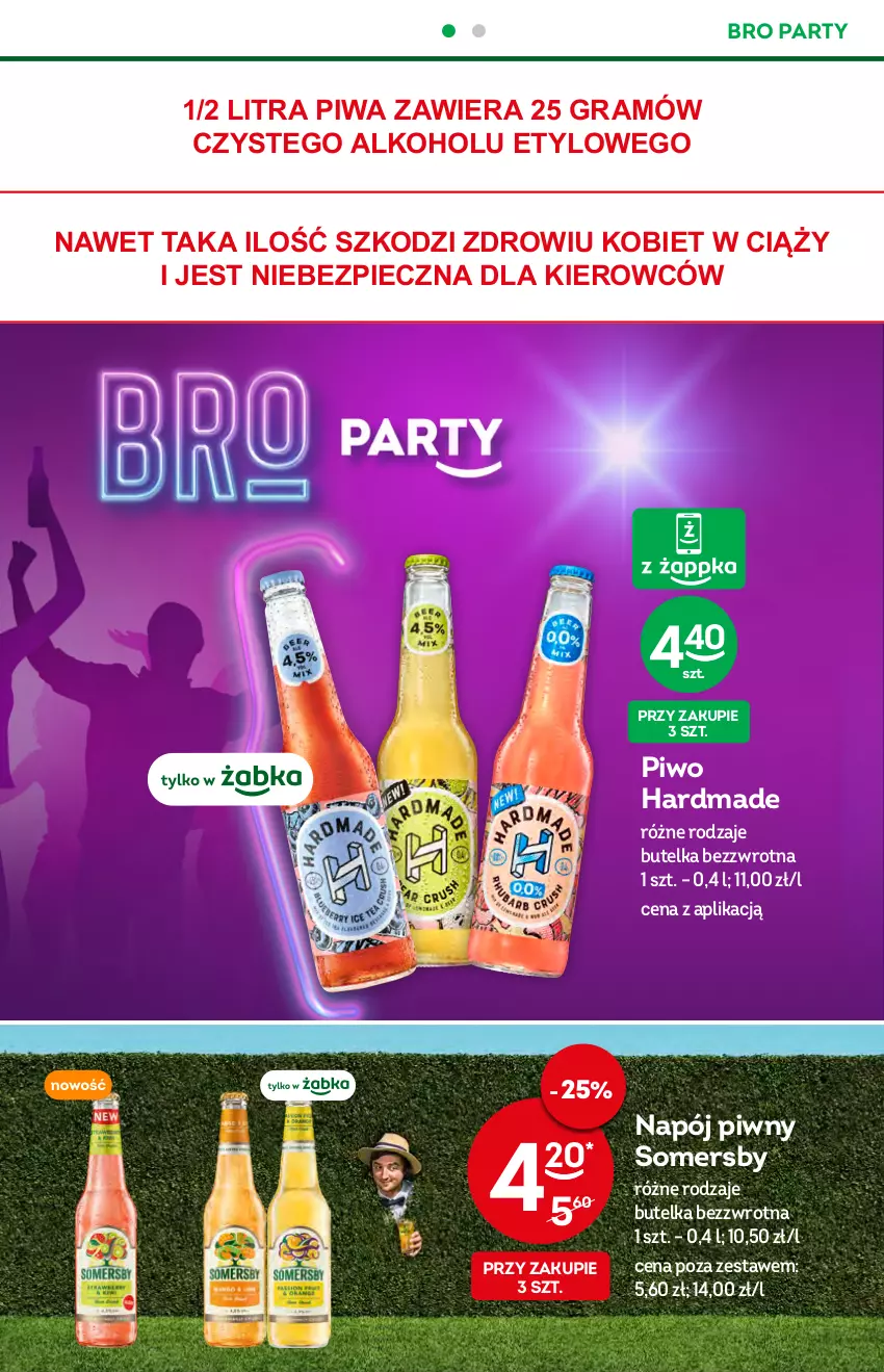 Gazetka promocyjna Żabka - ważna 29.06 do 05.07.2022 - strona 18 - produkty: Gra, Napój, Piec, Piwa, Piwo, Somersby