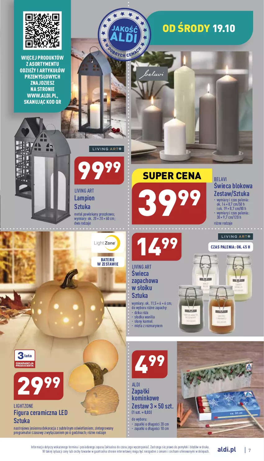 Gazetka promocyjna Aldi - Katalog moda i dom - ważna 19.10 do 22.10.2022 - strona 7 - produkty: Dzika róża, Gra, Lampion, Mięta, Rama, Róża