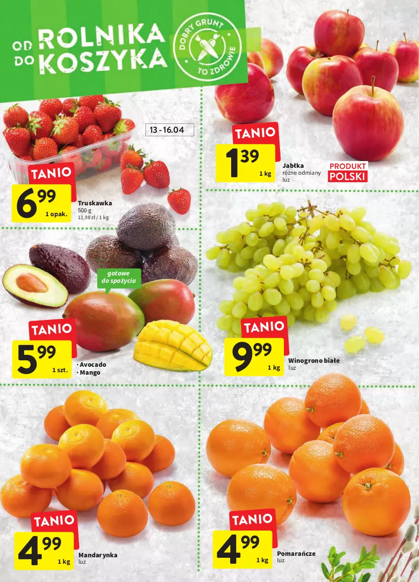 Gazetka promocyjna Intermarche - Wielkanoc - ważna 12.04 do 19.04.2022 - strona 24 - produkty: Avocado, Jabłka, Mango, Pomarańcze, Wino