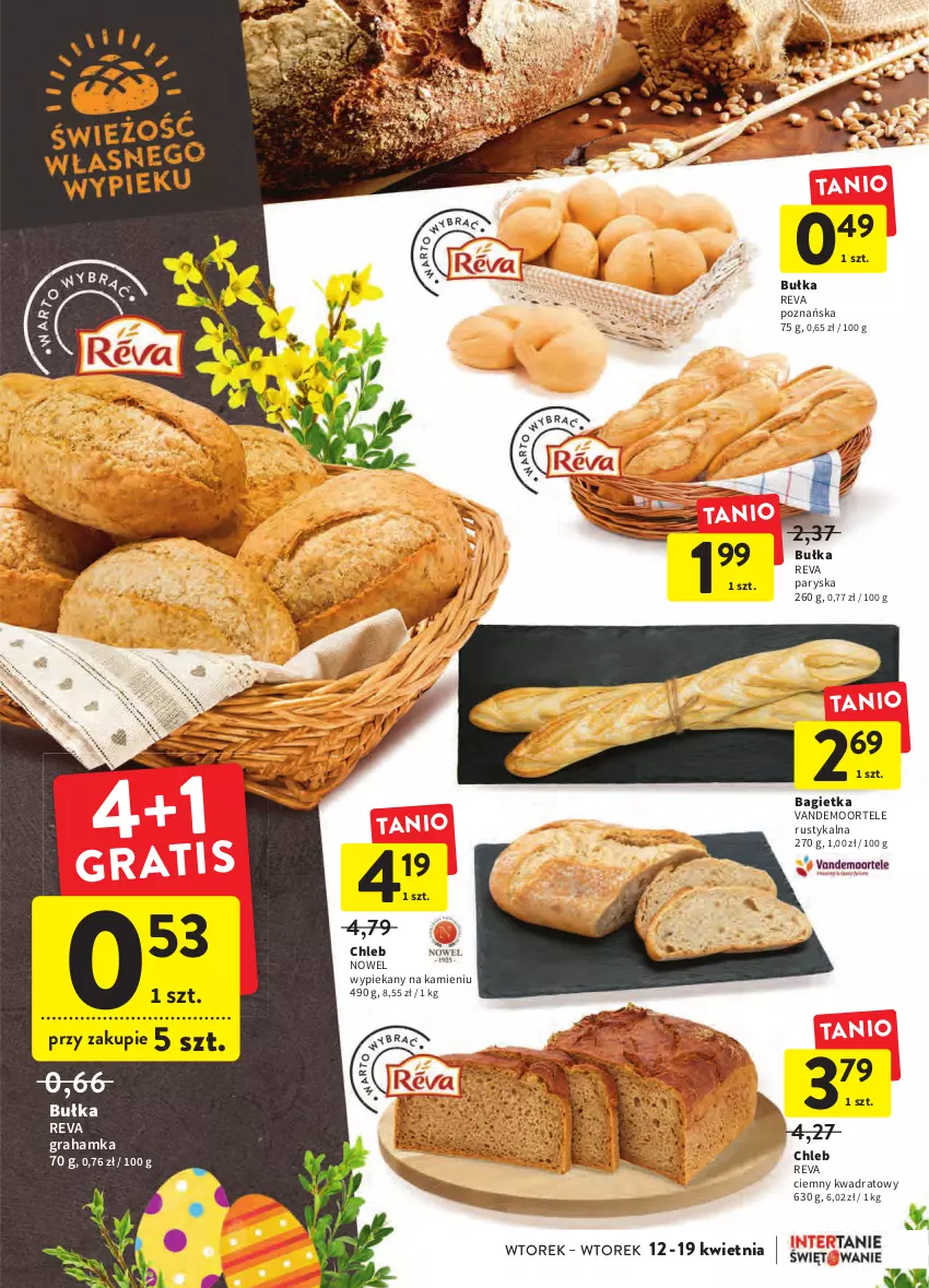 Gazetka promocyjna Intermarche - Wielkanoc - ważna 12.04 do 19.04.2022 - strona 29 - produkty: Bagietka, Bułka, Chleb, Gra, Rust