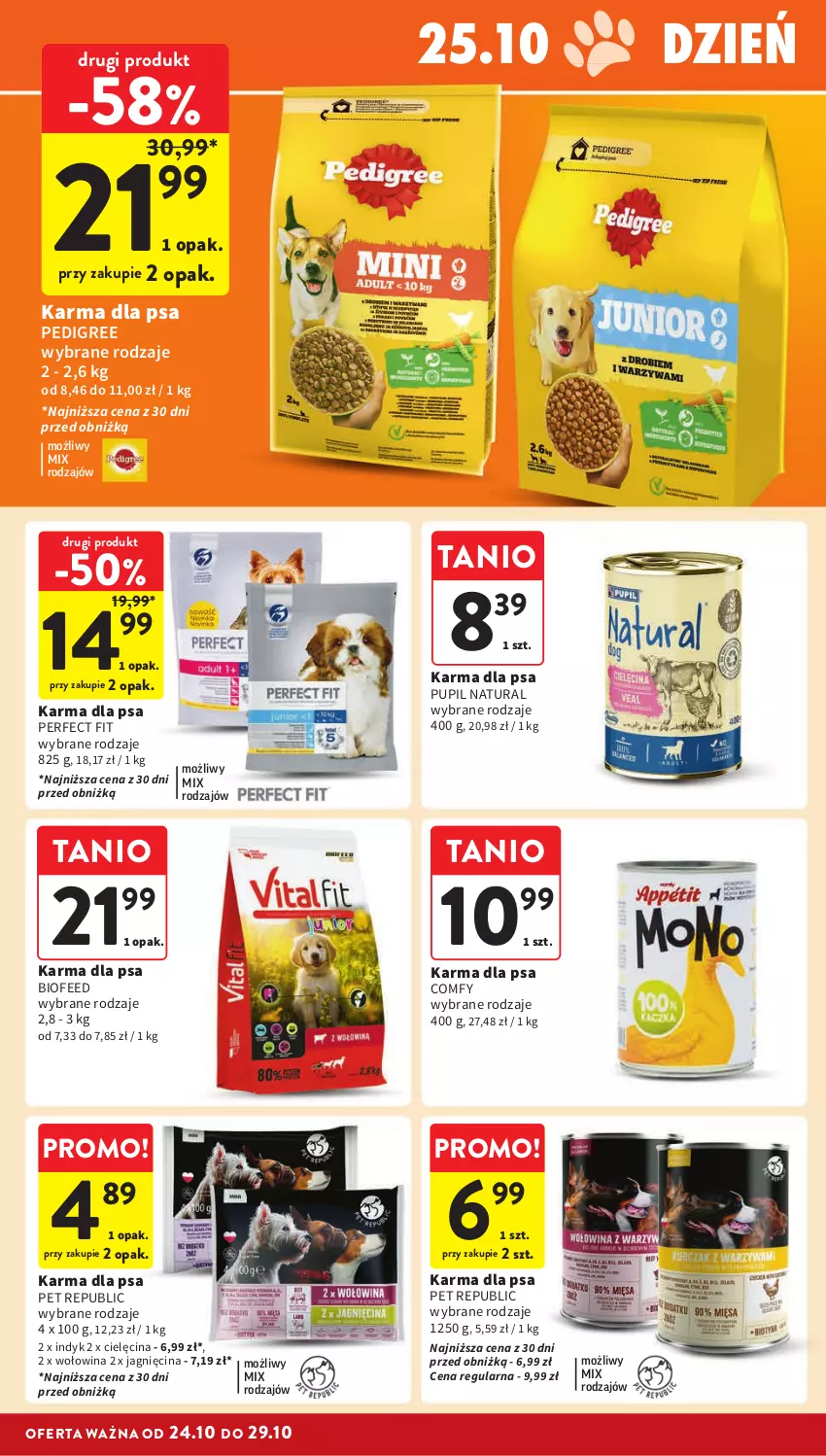 Gazetka promocyjna Intermarche - Gazetka Intermarche - ważna 24.10 do 29.10.2024 - strona 32 - produkty: Pedigree, Wołowina