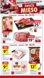 Gazetka promocyjna Intermarche - Gazetka Intermarche - Gazetka - ważna od 29.10 do 29.10.2024 - strona 16 - produkty: Mięso mielone, Sos, Schab wieprzowy, Szponder wołowy, Kotlet, Boczek, Mięso, Boczek wieprzowy