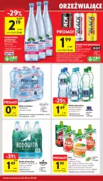 Gazetka promocyjna Intermarche - Gazetka Intermarche - Gazetka - ważna od 29.10 do 29.10.2024 - strona 30 - produkty: Nałęczowianka, Mus, Gin, Bell, Primavera, Lack, LANA, Prima, Tymbark, Woda mineralna, Woda, Mango, Napój