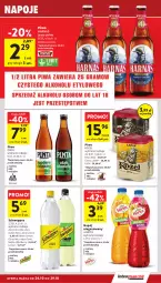 Gazetka promocyjna Intermarche - Gazetka Intermarche - Gazetka - ważna od 29.10 do 29.10.2024 - strona 31 - produkty: Piwo, Schweppes, Napój niegazowany, Harnaś, Napój, Kozel, Hortex