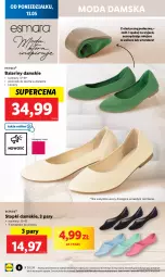 Gazetka promocyjna Lidl - GAZETKA - Gazetka - ważna od 18.05 do 18.05.2024 - strona 10 - produkty: Top, Woreczek, Baleriny, Moda