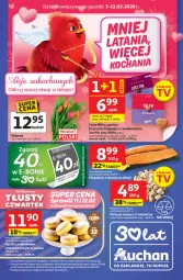 Gazetka promocyjna Auchan - Gazetka 30 Lat Supermarket Auchan - Gazetka - ważna od 11.02 do 11.02.2026 - strona 1 - produkty: Polędwica, Pistacje, Sos, Bukiet, Fa