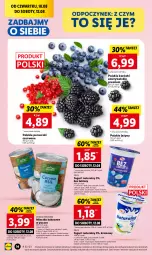 Gazetka promocyjna Lidl - GAZETKA - Gazetka - ważna od 12.08 do 12.08.2023 - strona 34 - produkty: Jogurt naturalny, Por, Jogurt, Jeżyny, Porzeczki czerwone, Pilos, Mleczko, Olej, Kokos