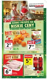 Gazetka promocyjna Intermarche - Gazetka Intermarche - Gazetka - ważna od 11.12 do 11.12.2024 - strona 1 - produkty: Kurczak, Gin, Coca-Cola, Fanta, Sprite, Helio, Fa