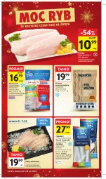 Gazetka promocyjna Intermarche - Gazetka Intermarche - Gazetka - ważna od 11.12 do 11.12.2024 - strona 22 - produkty: Halibut, Płaty śledziowe, Ryba, Miruna, Stek, Kawa, Panga, Sandacz filet, Lazur, Sandacz