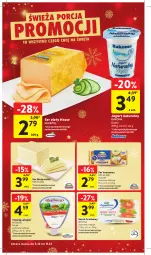 Gazetka promocyjna Intermarche - Gazetka Intermarche - Gazetka - ważna od 11.12 do 11.12.2024 - strona 26 - produkty: Mozzarella, Jogurt naturalny, Ser, Twaróg, Złoty Mazur, Piątnica, Jogurt, Serek, Bakoma, Hochland