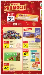 Gazetka promocyjna Intermarche - Gazetka Intermarche - Gazetka - ważna od 11.12 do 11.12.2024 - strona 30 - produkty: Ciastka, Cukier, Schogetten, Sati, Chrupki, Wafle, Czekolada, Cukierki, Oreo, Brownie, Milka, Fa