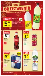 Gazetka promocyjna Intermarche - Gazetka Intermarche - Gazetka - ważna od 11.12 do 11.12.2024 - strona 36 - produkty: Gin, Red Bull, Coca-Cola, Oranżada, Schweppes, Hellena, Napój niegazowany, Napój