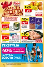 Gazetka promocyjna Auchan - Gazetka 30 Lat Hipermarket Auchan - Gazetka - ważna od 02.09 do 02.09.2026 - strona 2 - produkty: Tchibo, Mięso mielone, Gin, Gra, Papier, Kawa mielona, Kawa, Papier toaletowy, Kotlet, Mięso, Jabłka